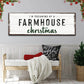 Farmhouse Christmas Sign suitedtosucceed